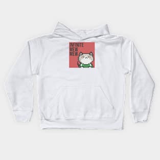 Pixel Cat 030 Kids Hoodie